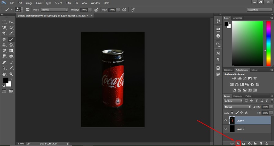 How To Change Opacity In Photoshop Express