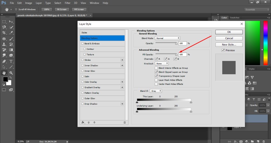 How To Change Opacity In Photoshop Timeline