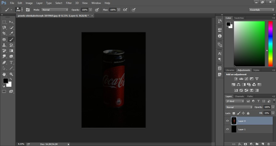 How To Change The Opacity Of An Image In Photoshop